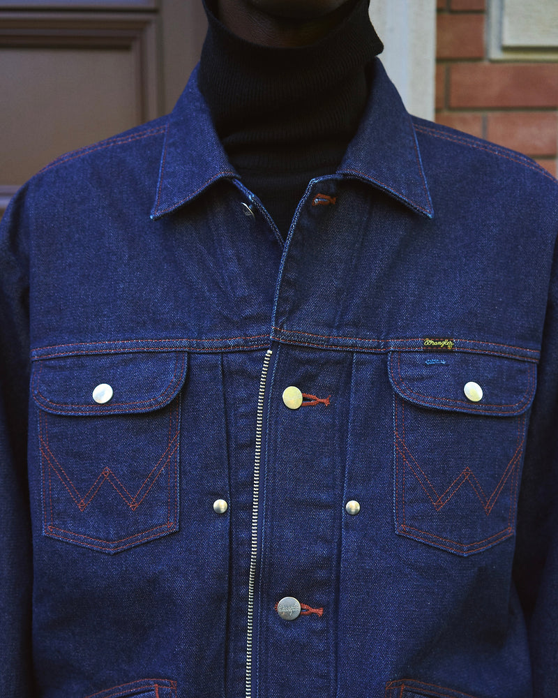 【 CamphorWood × Wrangler 】custom 2way trucker denim jacket 124MJ×24MJZ