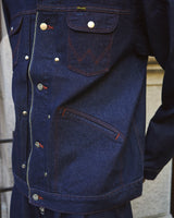 【 CamphorWood × Wrangler 】custom 2way trucker denim jacket 124MJ×24MJZ