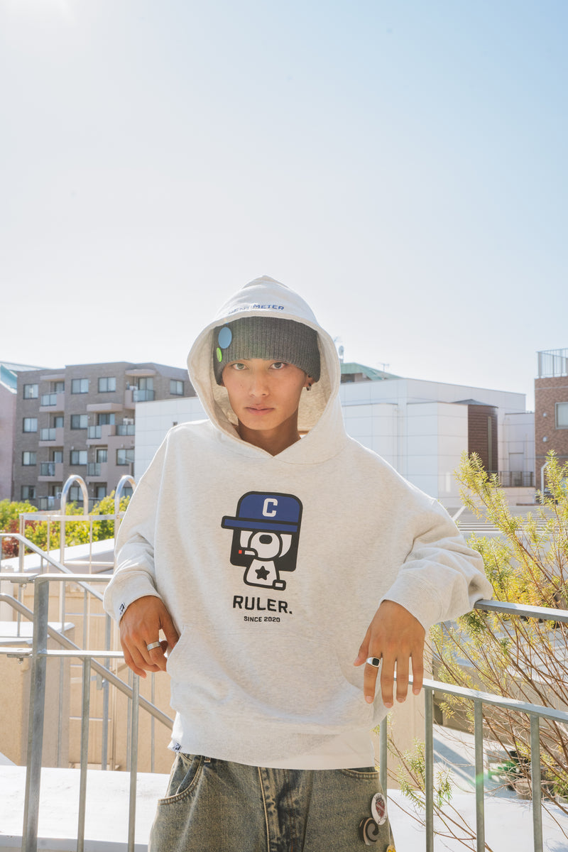Boxy ruler hoodie