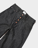 【MADE IN JAPAN】13OZ 리지드 스트레이트 슬럽 데님 