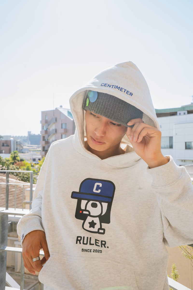 Boxy ruler hoodie – YZ