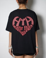 HEART LOGO APPLIQUE TEE