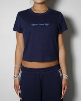HEART LOGO APPLIQUE TEE