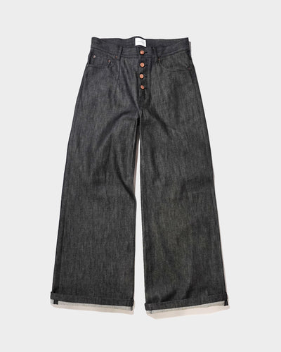 【MADE IN JAPAN】13OZ 리지드 스트레이트 슬럽 데님 