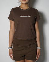HEART LOGO APPLIQUE TEE
