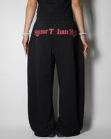 APPLIQUE LOGO SWEAT PANTS