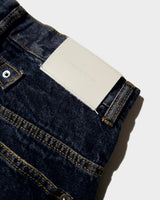 CRUSH FADE SIDE SEEM BOOTS CUT JEANS 