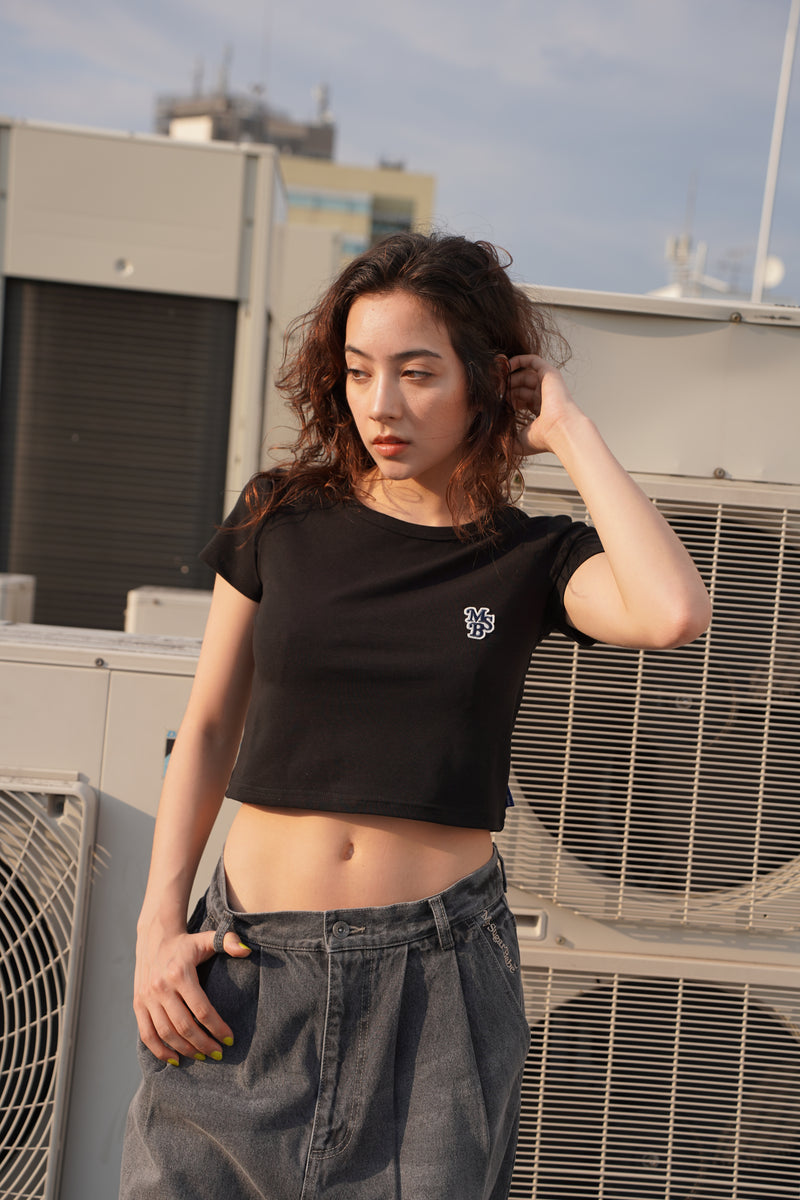 Cropped Logo Tee