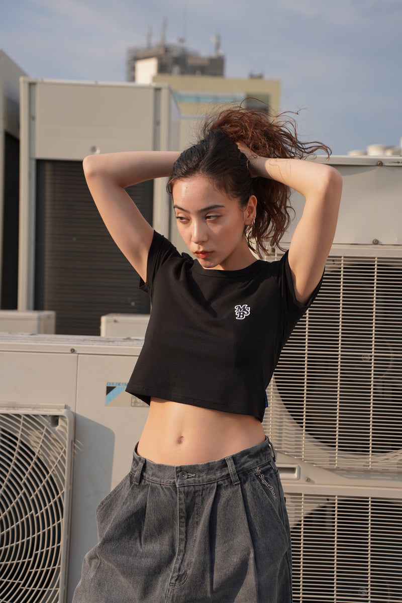 Cropped Logo Tee