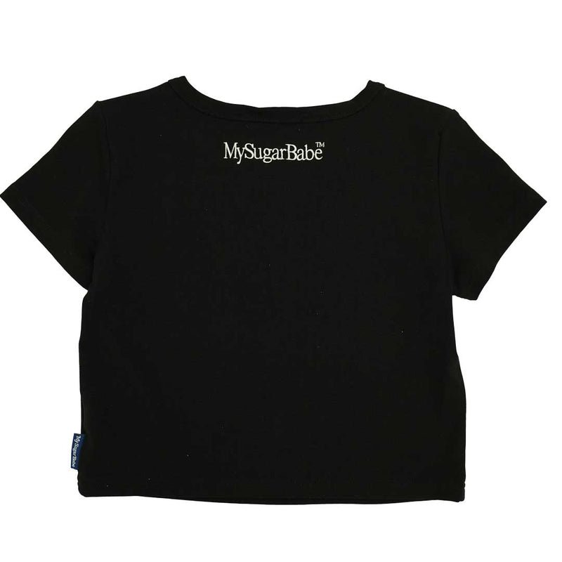 cropped logo  tee