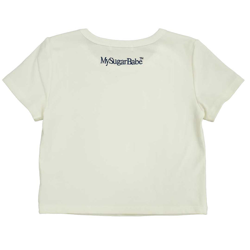 cropped logo  tee