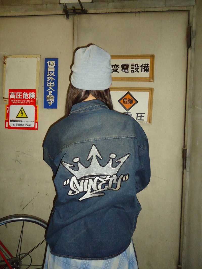 King Logo Denim L/S Shirts