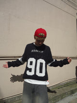 90 Numbering Mesh Knit