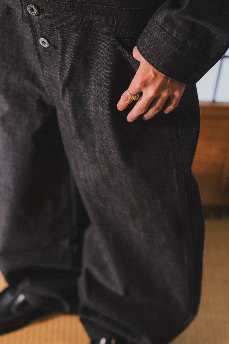 Okayama Crafted Buggy Denim Pants