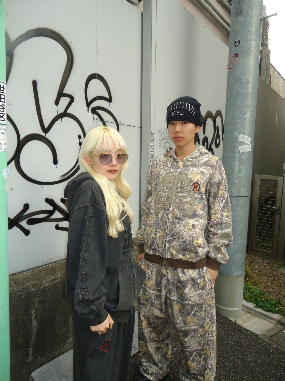 によ様 9090 Bone Zip Hoodieセットアップ Bone Zip Hoodie – YZ