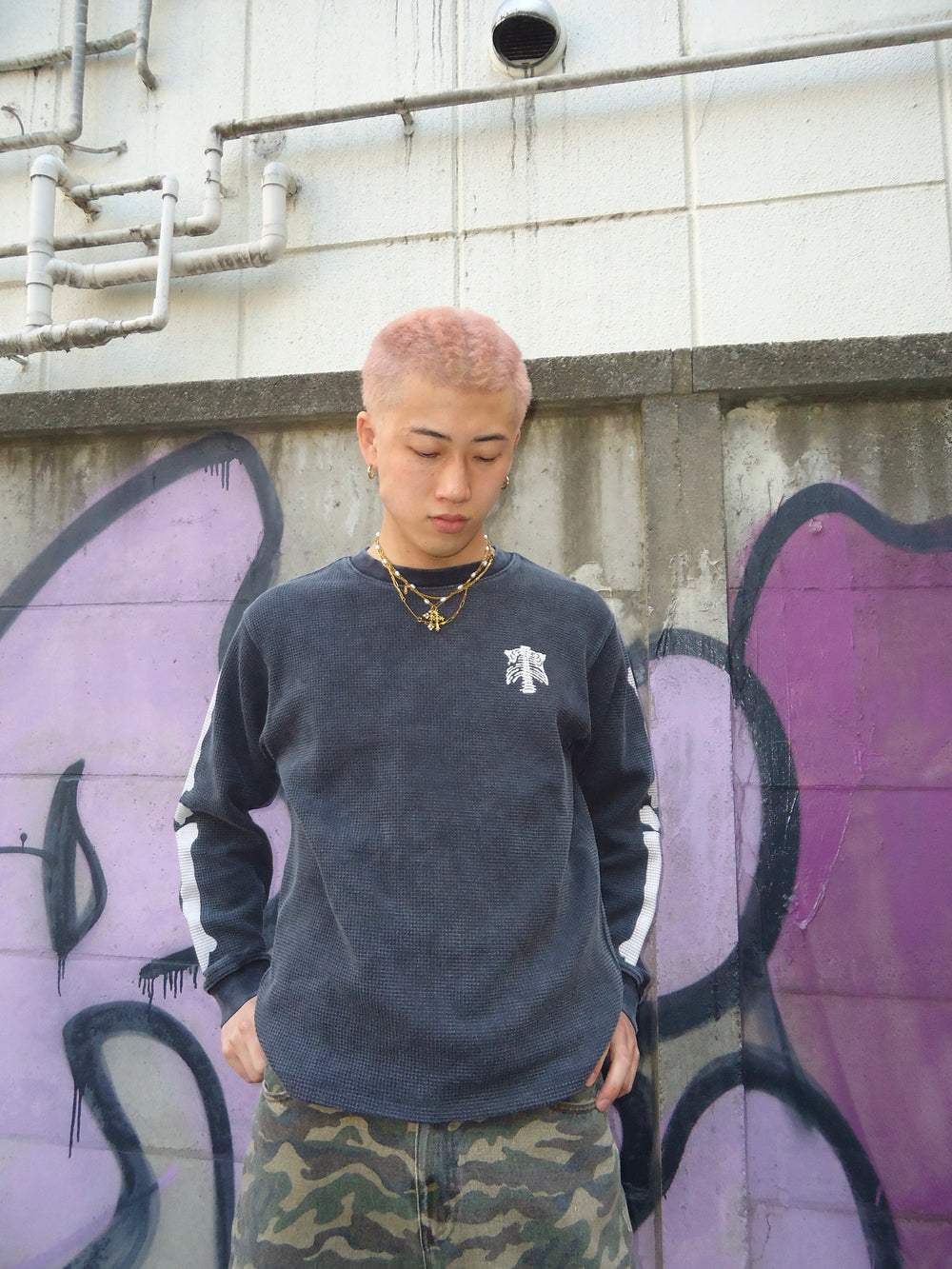 【新品未使用】The Bonez FWTT-Tee XLサイズ READYMADE」、「©SAINT Mxxxxxx」を手掛けるデザイナー細川雄太が