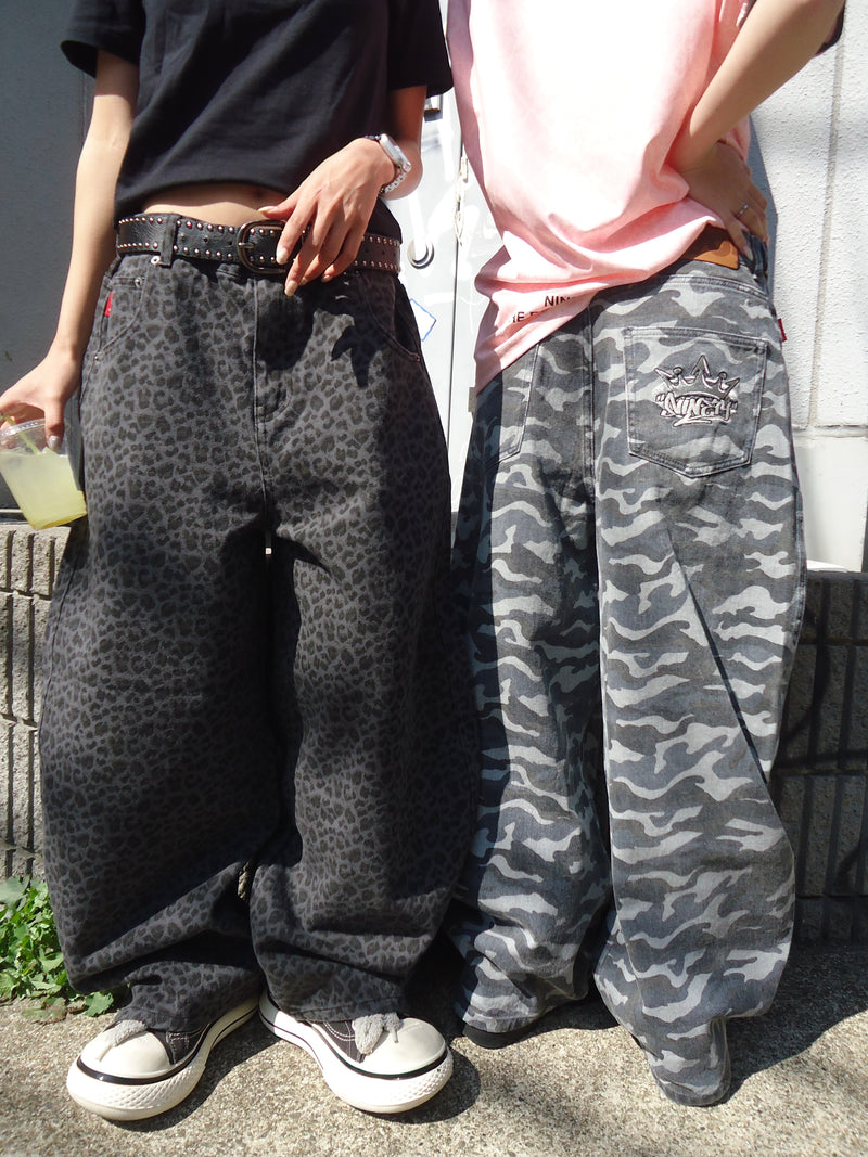 King Logo Assort Ballon Buggy Pants