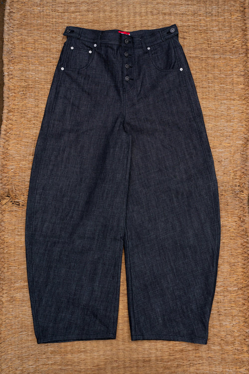 Okayama Crafted Buggy Denim Pants