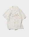 FLOWER BIJOU SHEER H/S 셔츠 