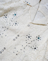 FLOWER BIJOU SHEER H/S 셔츠 