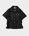 FLOWER BIJOU SHEER H/S 셔츠 
