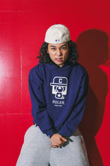 Boxy ruler vivid hoodie 