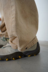 gradation double knee denim