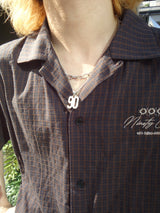 90 Logo Layered Necklace