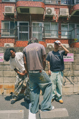 Tribal logo gradation tee