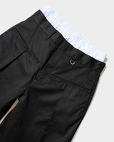 [Dickies®︎ × CAMPHORWOOD] LAYERED BOXER CUT-OFF WIDE CHINO SHORTS 