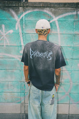 Tribal logo gradation tee