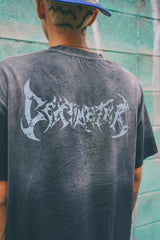 Tribal logo gradation tee