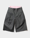 [Dickies®︎ × CAMPHORWOOD] LAYERED BOXER CUT-OFF WIDE CHINO SHORTS 