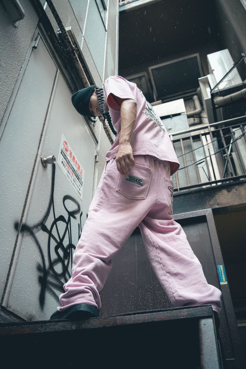 savage club × centimeter pigment sweat pants