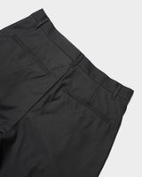 Cut-off layered slacks shorts 