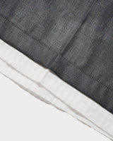 Cut-off layered slacks shorts 