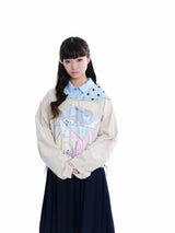 2-Way Reversible Dot Windbreaker