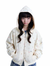 twins Room Zip Hoodie 