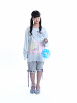 twins room graphic L/S Tee 