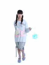 twins room graphic L/S Tee 