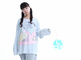 twins room graphic L/S Tee 