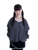 2-Way Reversible Dot Windbreaker