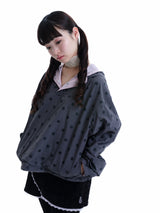 2-Way Reversible Dot Windbreaker