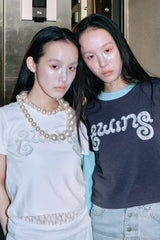 Lace twins logo Tee