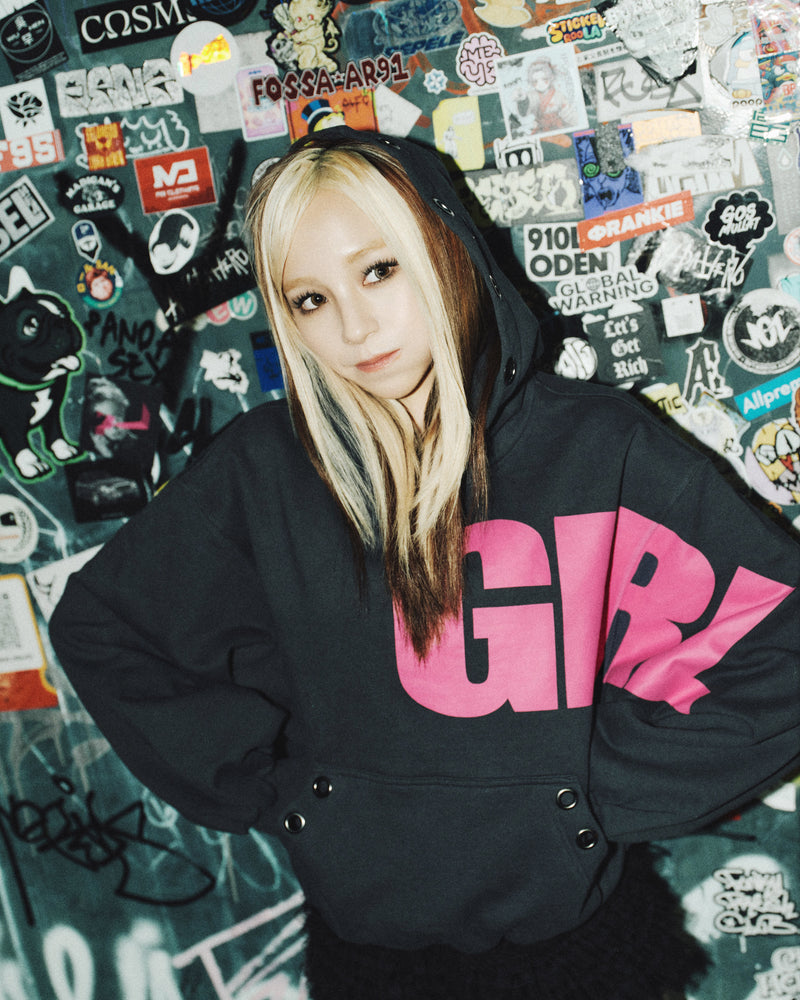 Girl Logo Pullover Hoodie – YZ