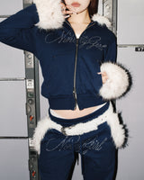 Ninety Girl Rhinestone Pants