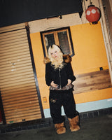 90 Logo 閃亮運動褲 