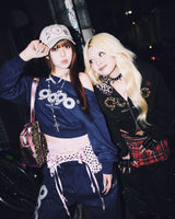 OG Logo Glitter 露肩卫衣 