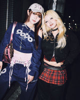 OG Logo Glitter Zip Hoodie