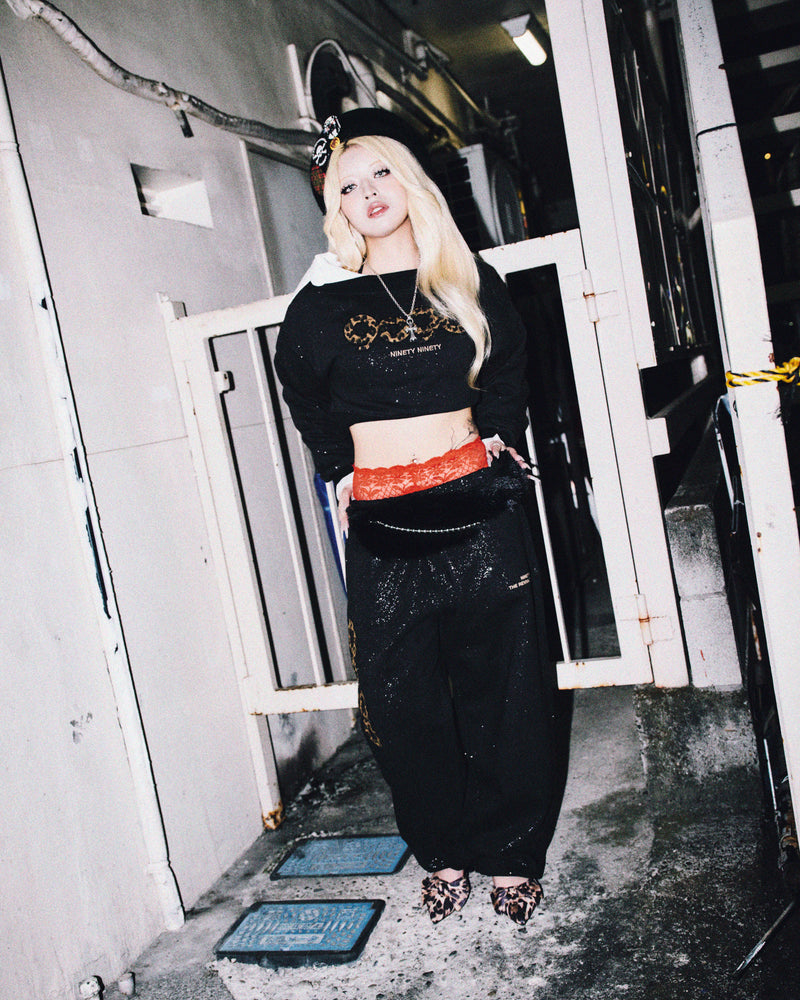 OG Logo Glitter Sweat Pants